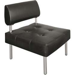 4ПР* Крісло без підлокітників D (SOFA) D02, шкірзамінник