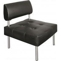 4ПР* Крісло без підлокітників D (SOFA) D02, шкірзамінник
