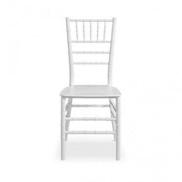 48509Н* Стілець пластиковий CHIAVARI TIFFANY білий