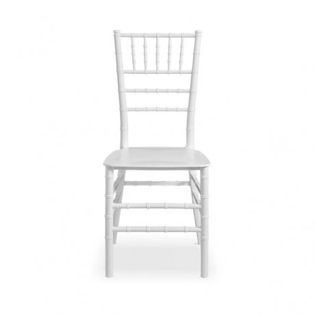 48509Н* Стілець пластиковий CHIAVARI TIFFANY білий